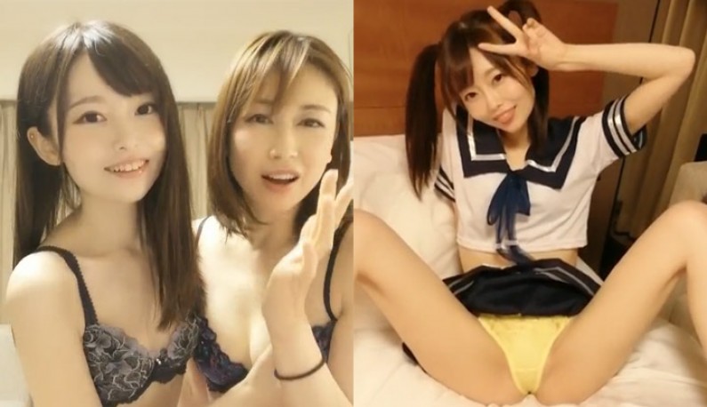 萝莉型人气女优AV西野多惠&amp;林美玲携手直播嗨翻天❤ 分享入 行趣事、拍摄祕辛(3)